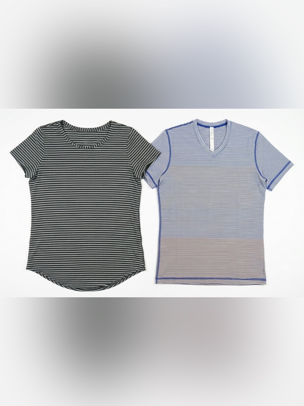 Lululemon Striped T-shirt Bundle Medium Activewear Athleisure